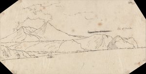 Isla de Nisida de John Robert Cozens